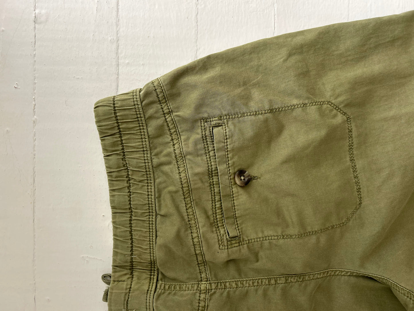 Medium Green Cargo Joggers