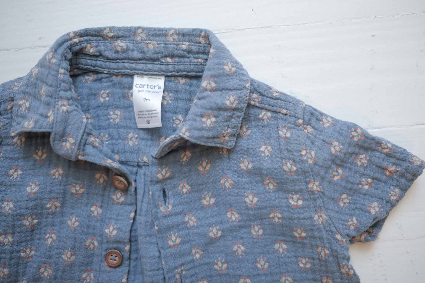 9M Boy's Cotton Gauze Set