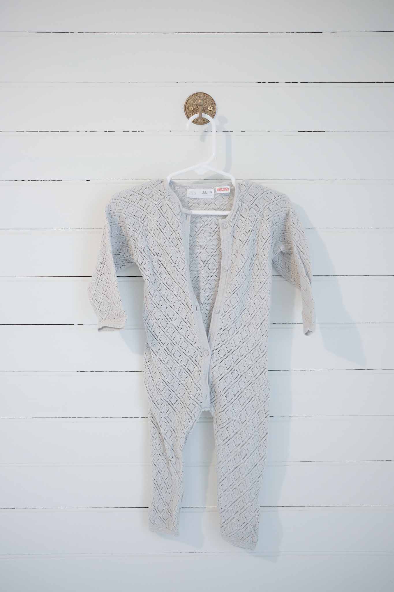 6-9M Zara Baby Knit Onepiece