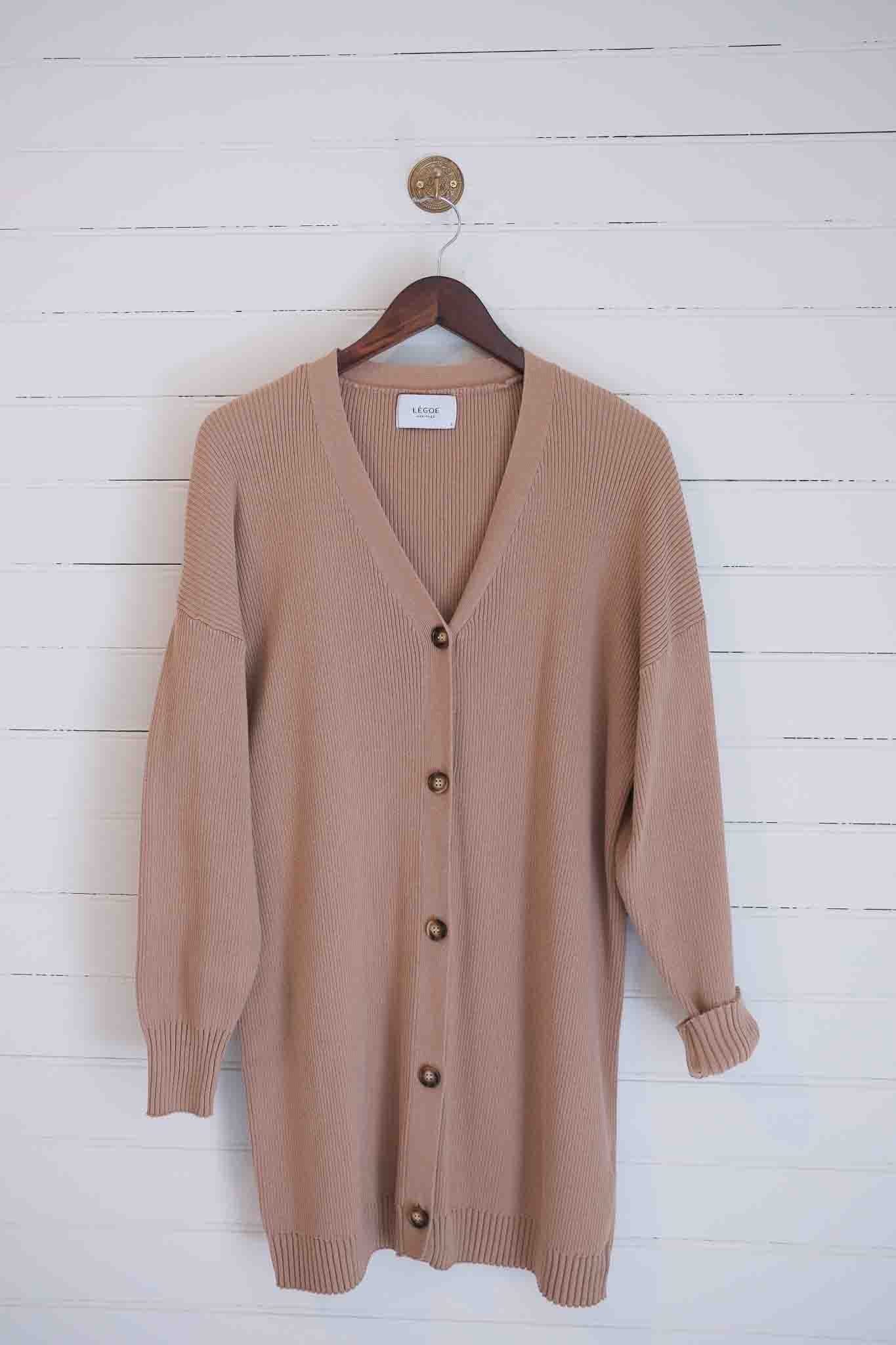 Medium/Large Brown Sweater Dress
