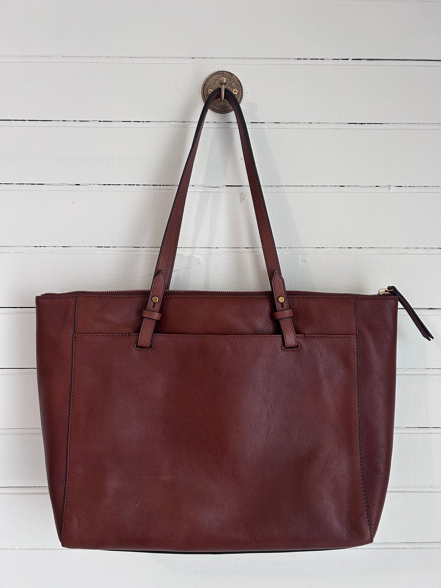 Fossil Brown Tote Bag