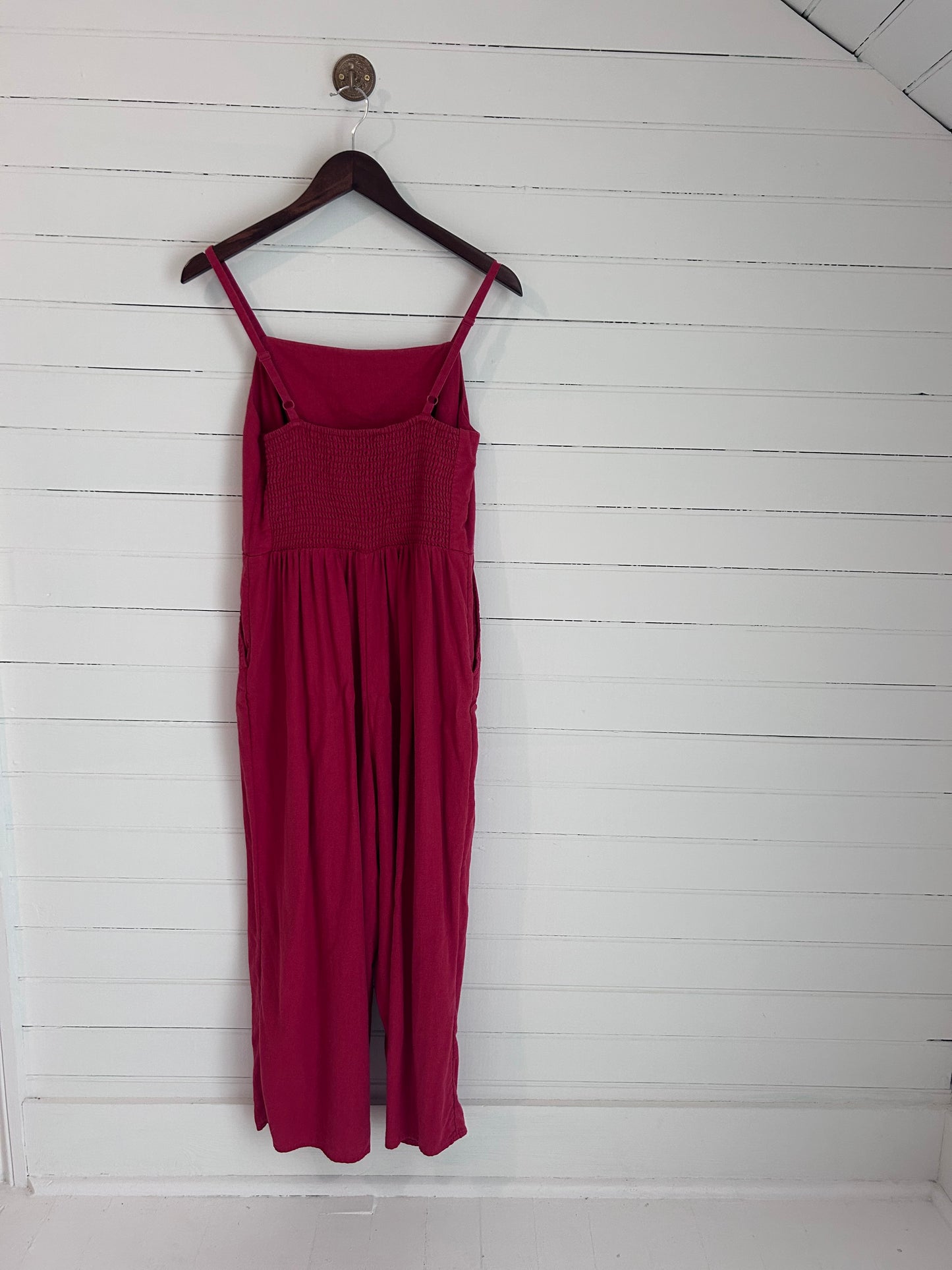Medium Red Overalls