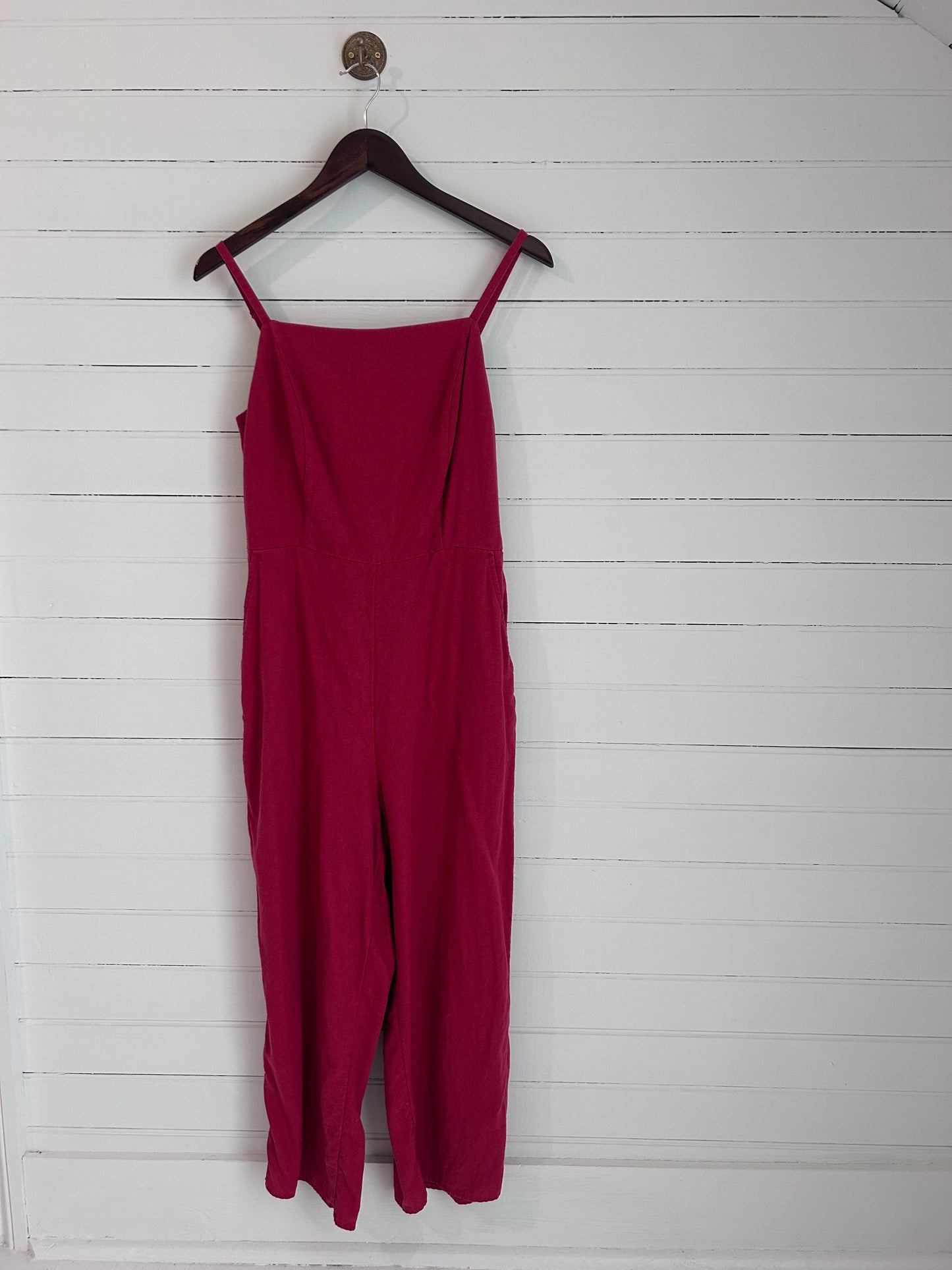 Medium Red Overalls