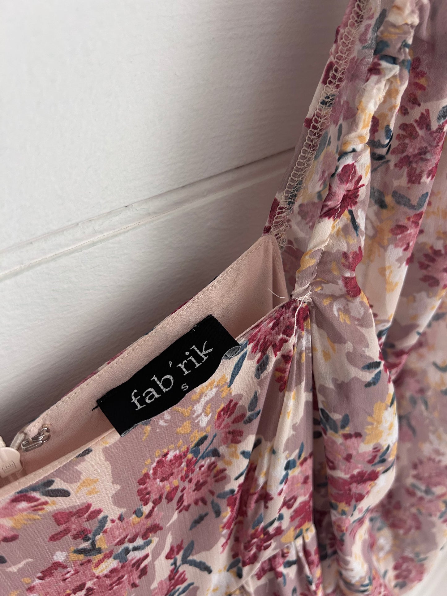 Small Floral Cream Dress