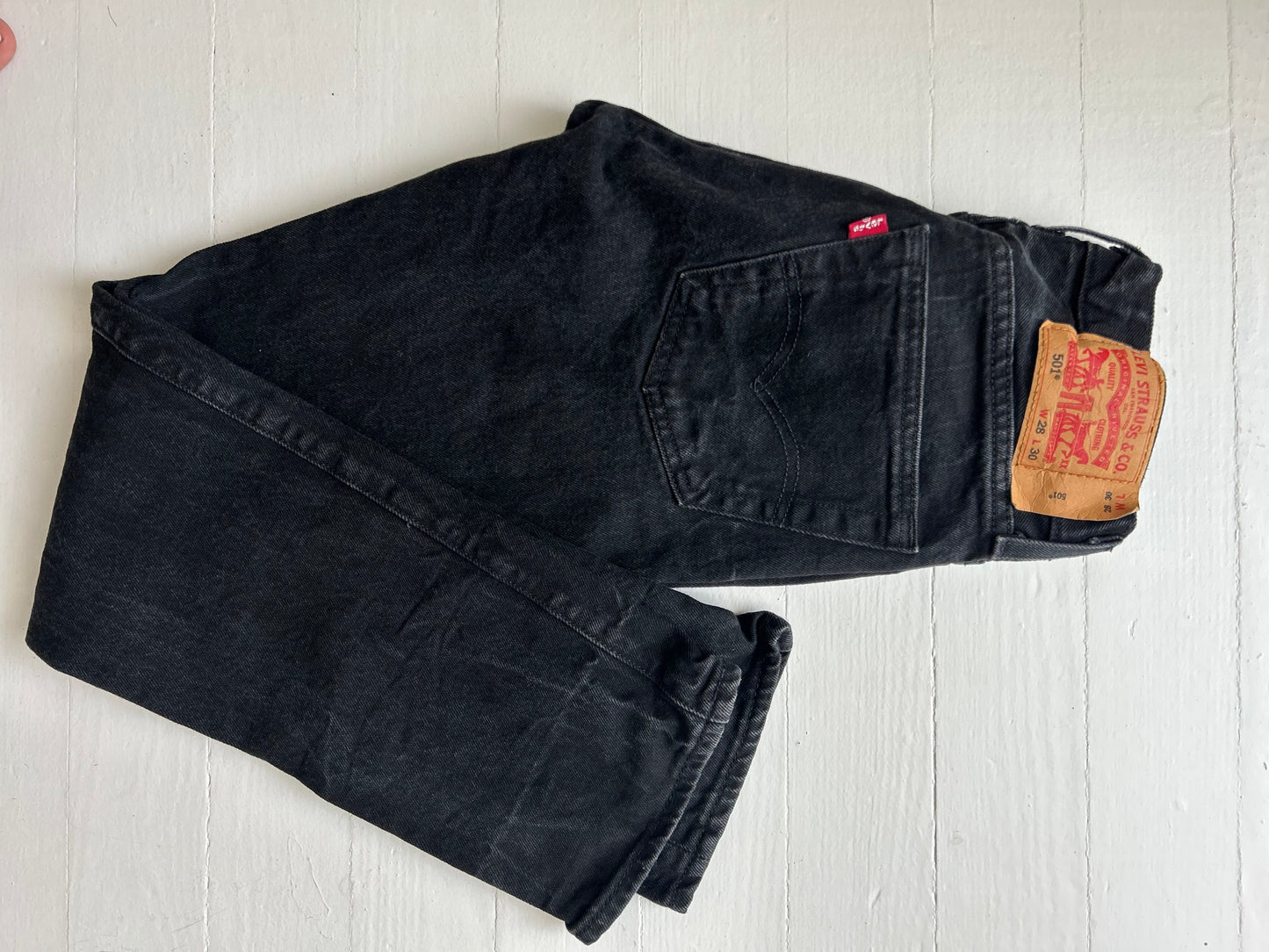 Small Levis Black Denim Jeans