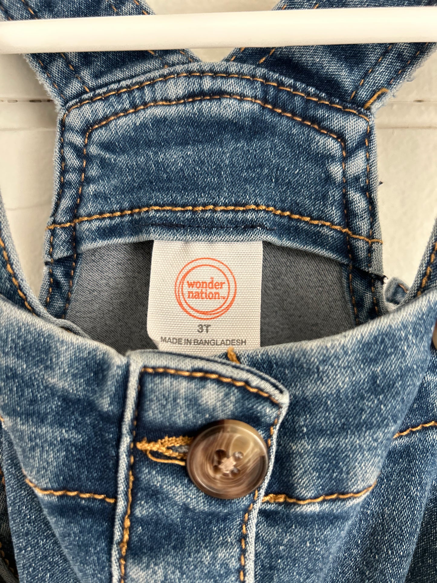 3T Denim Overall Dress