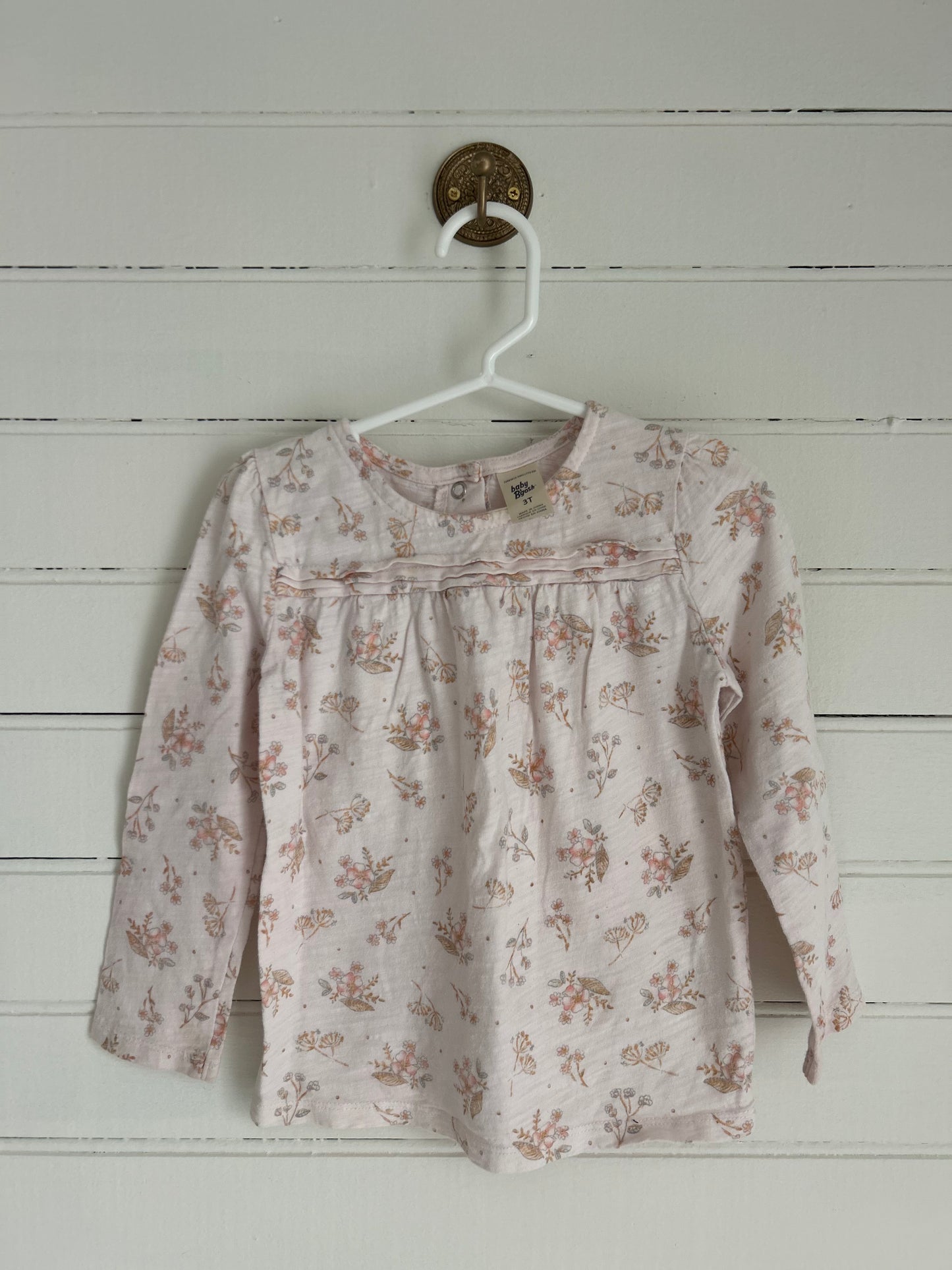 3T Floral Longsleeve Shirt