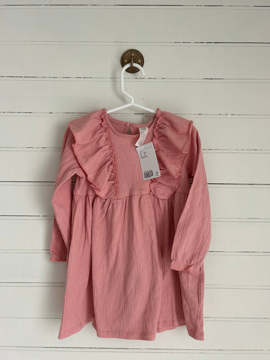 3T Ruffled Longsleeve Dress