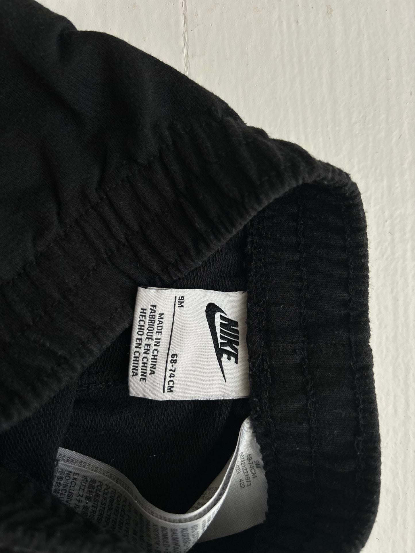 9M Black Nike Joggers