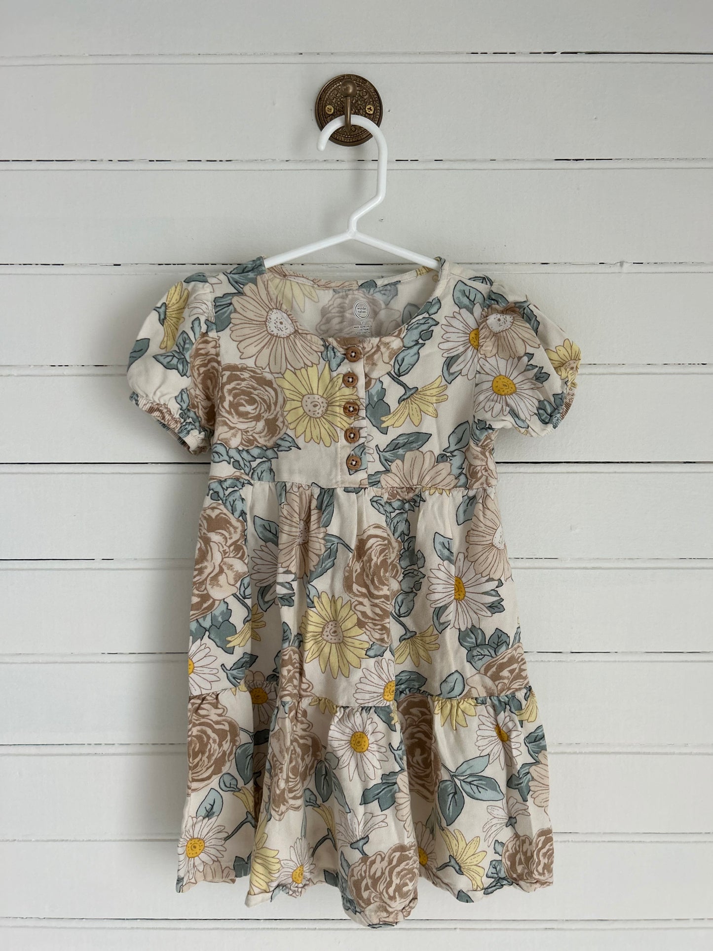 3T Floral Tiered Dress