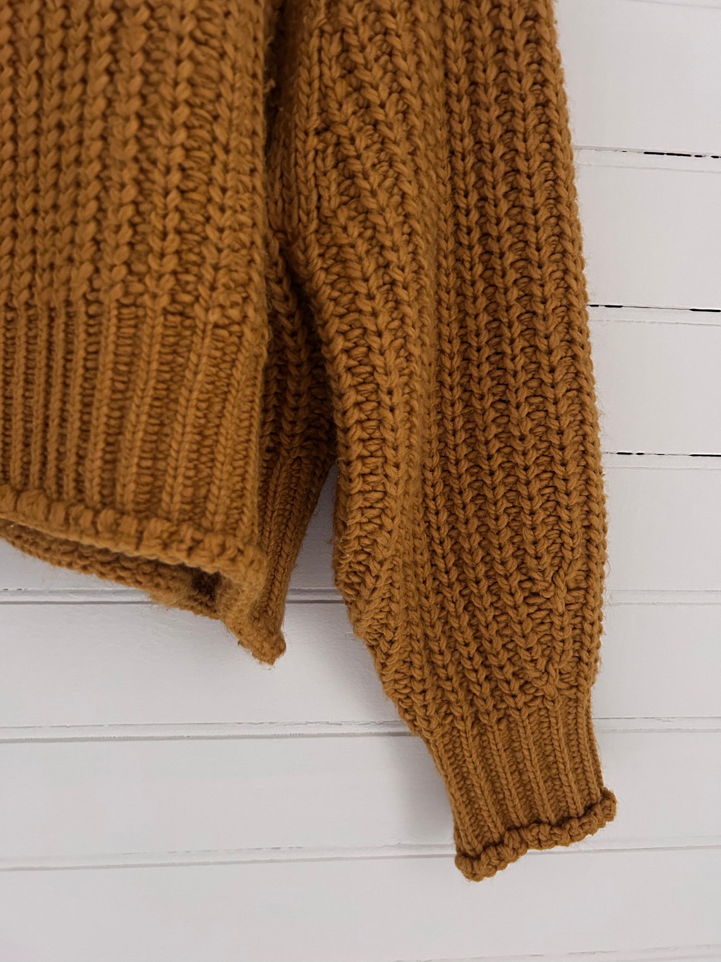 Large Mustard Sweater