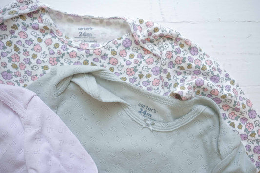 24M Cotton Onesies