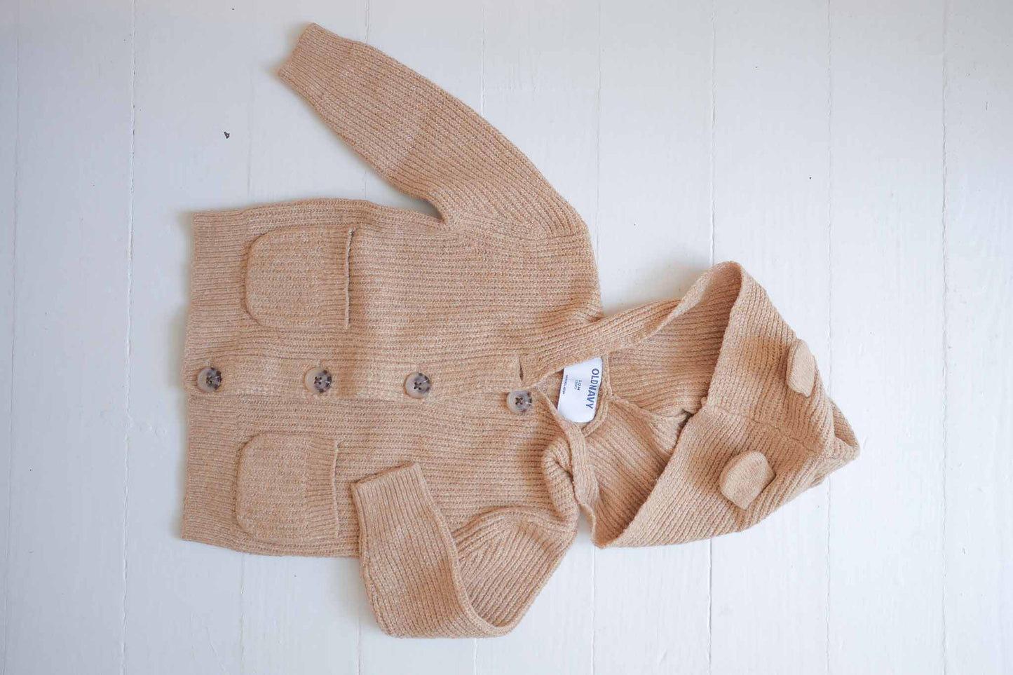6-12M Teddybear Baby Cardigan