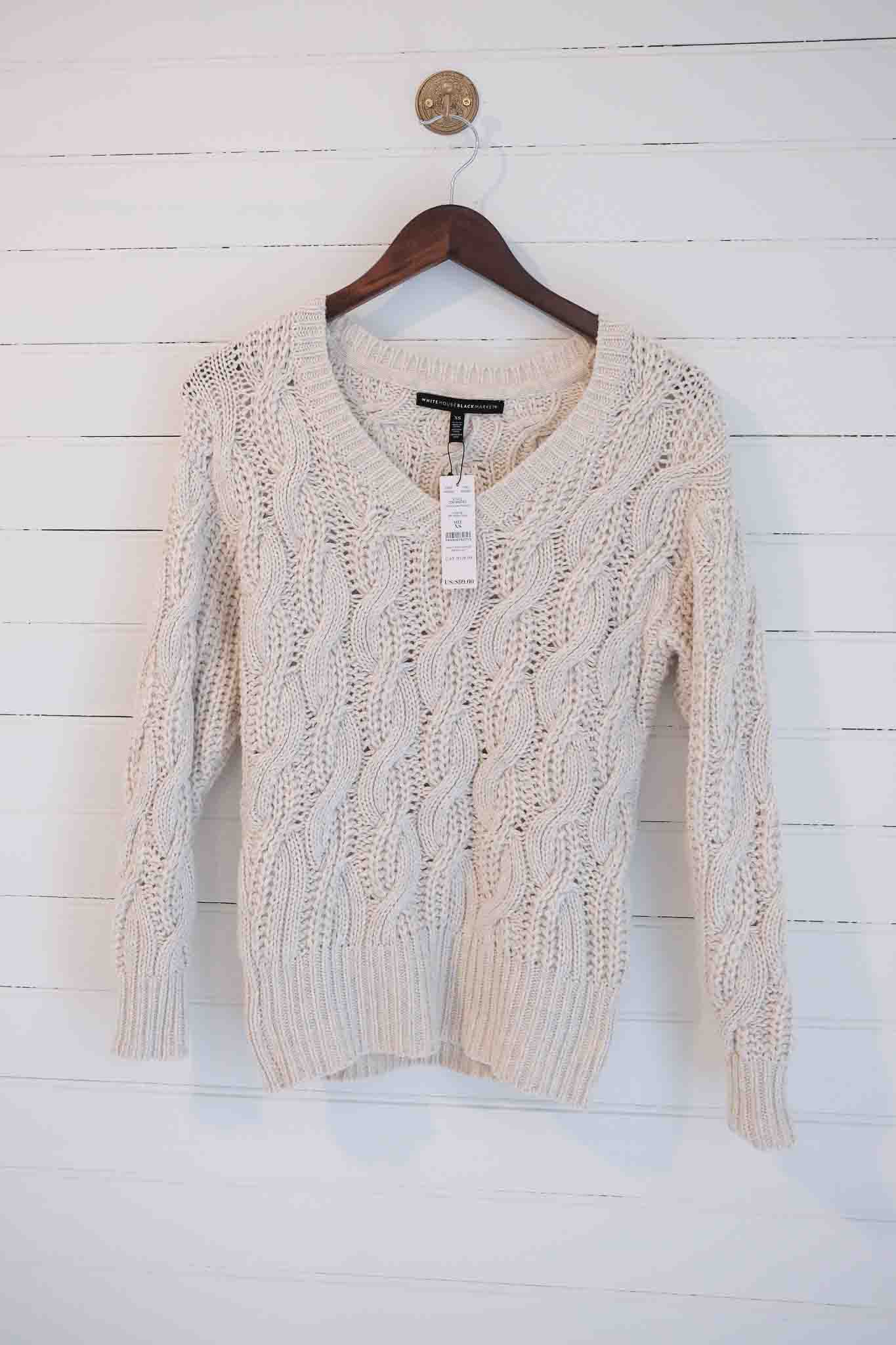 Extra Small Cable Knit Sweater